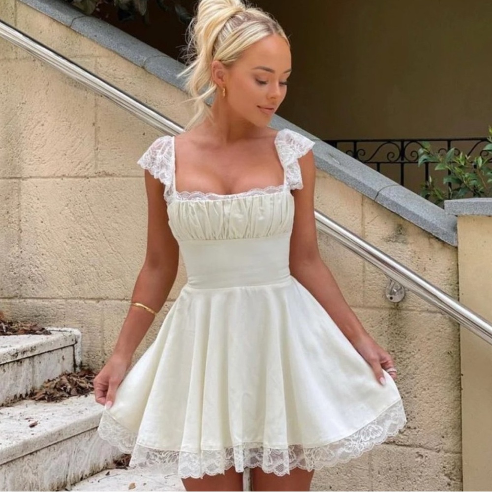 House of CB Kaia Dress Ivory